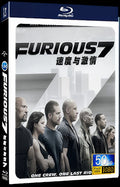Fast & Furious 7 (2015) Movie 1-Disc Box Set for Gift Collection Blu-ray