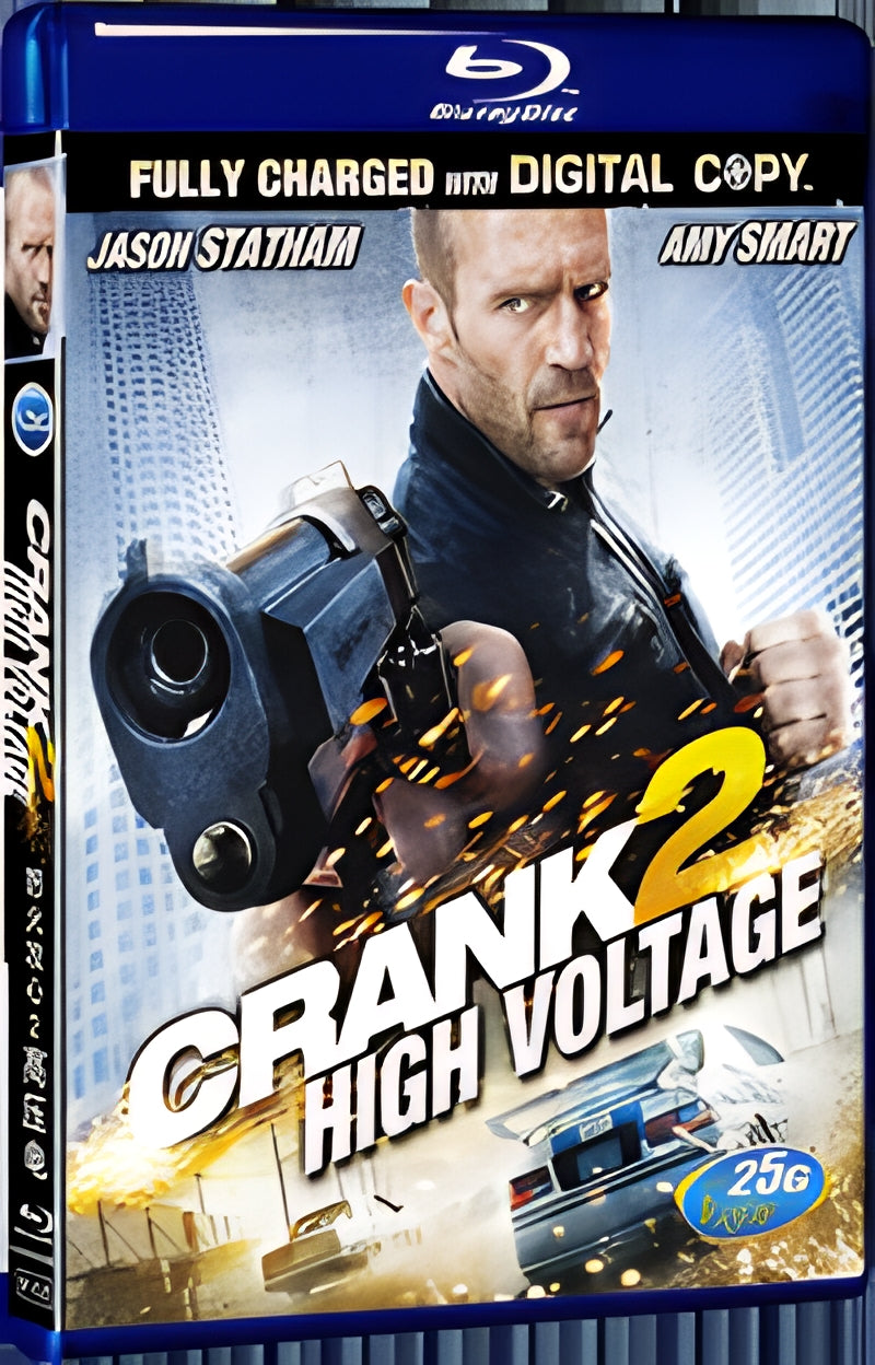 2009 Crank 2 High Voltage 1080P for Gift 1-Disc All RegionPlay Seal Box Blu-ray