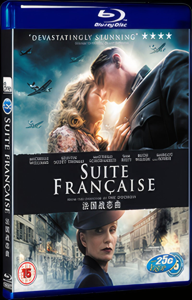 Suite fran aise (2014) Movie 1-Disc Box Set for Gift Collection Blu-ray