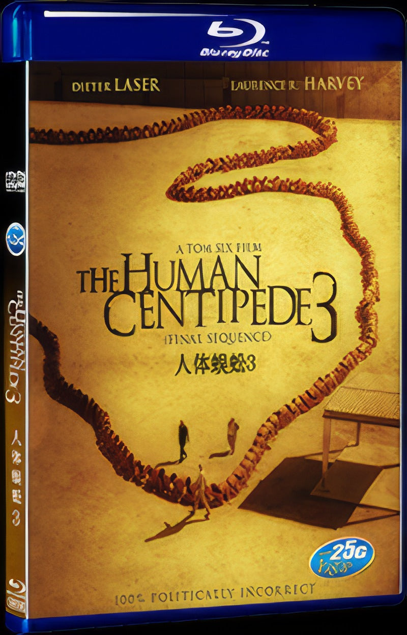 The Human Centipede III (Final Sequence) (2015) Movie 1-Disc Box Set for Gift Collection Blu-ray