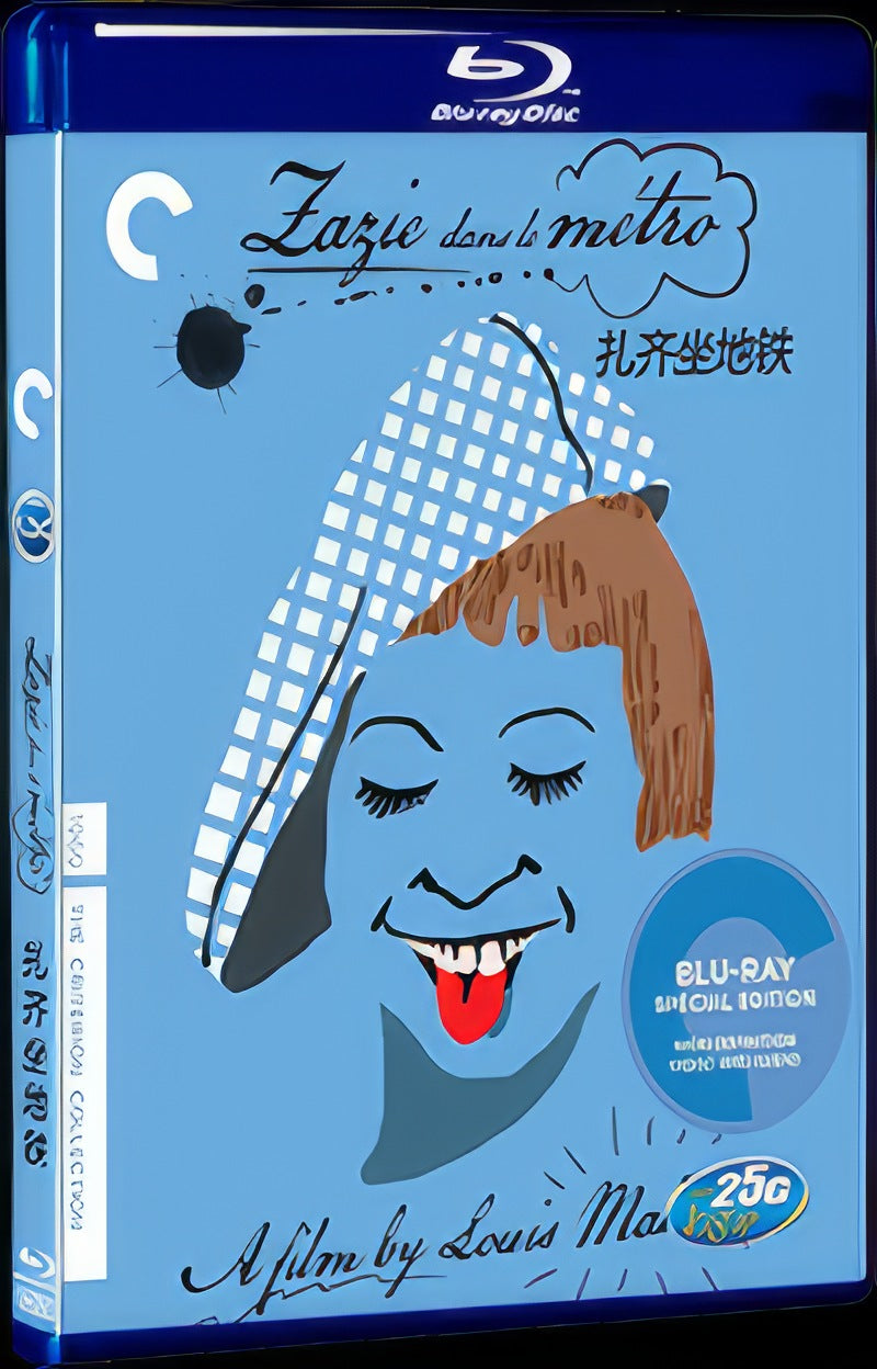 Zazie dans le métro (1960) Movie 1-Disc Box Set for Gift Collection Blu-ray