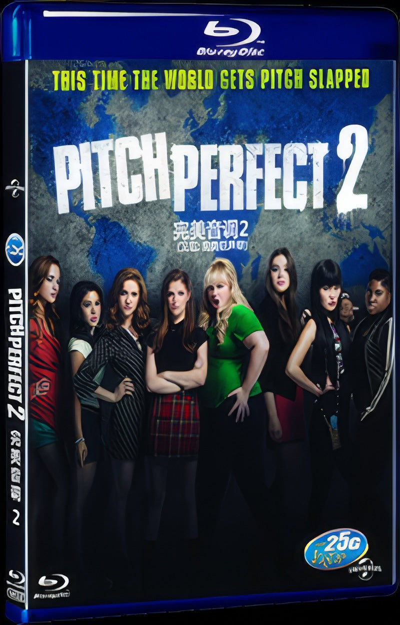 Pitch Perfect 2 (2015) Movie 1-Disc Box Set for Gift Collection Blu-ray