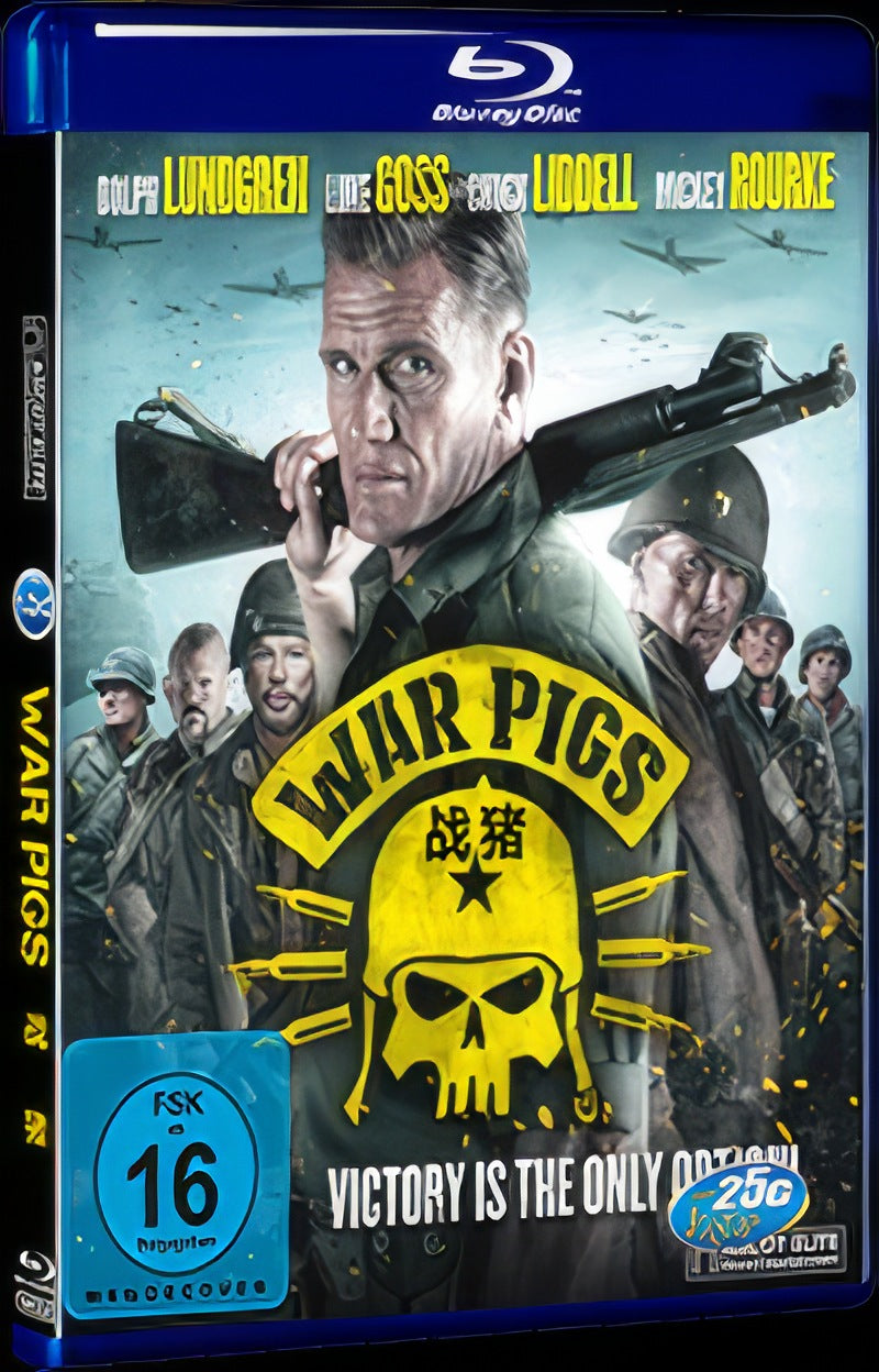 War Pigs (2015) Movie 1-Disc Box Set for Gift Collection Blu-ray
