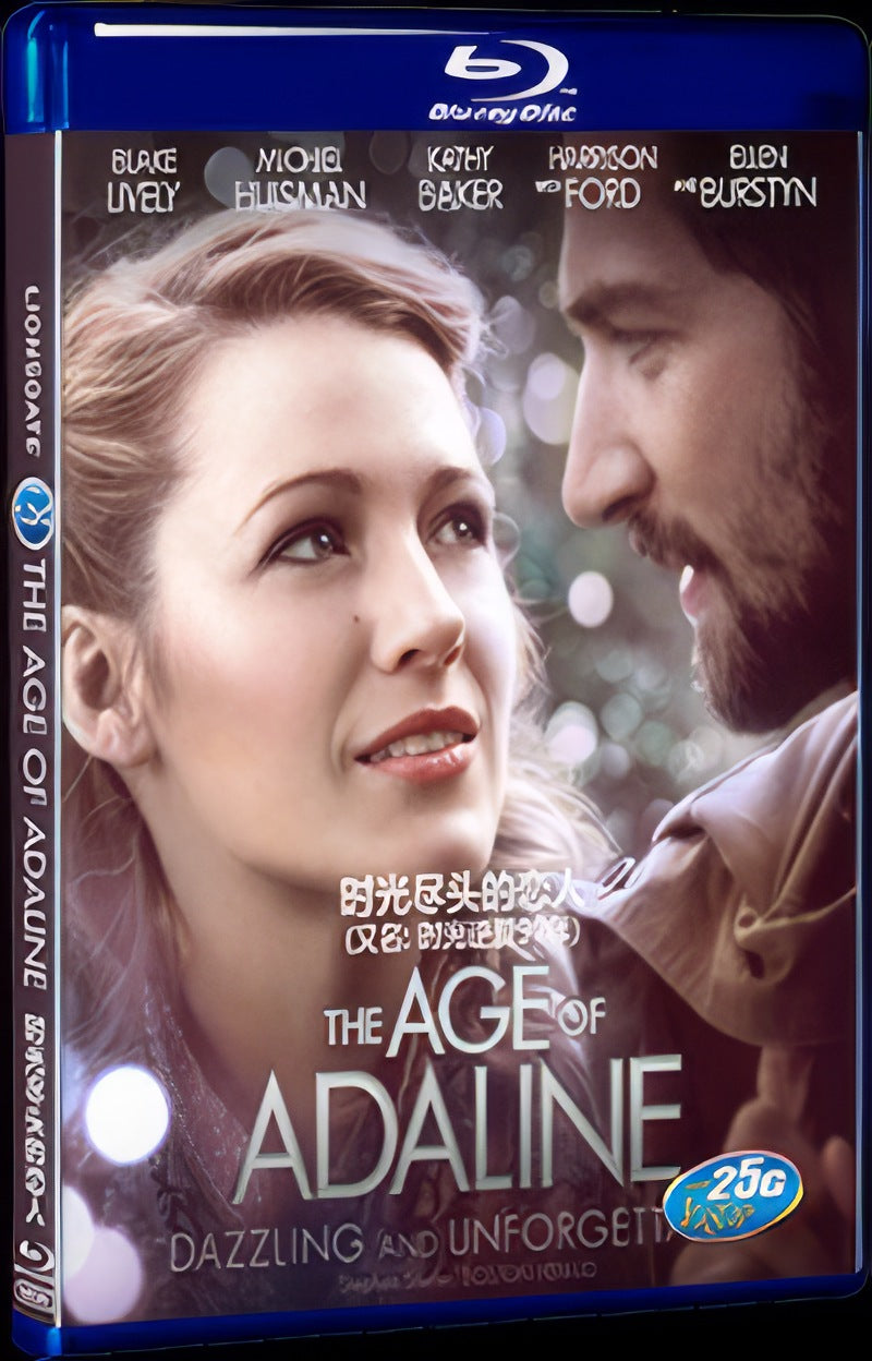 The Age of Adaline (2015) Movie 1-Disc Box Set for Gift Collection Blu-ray