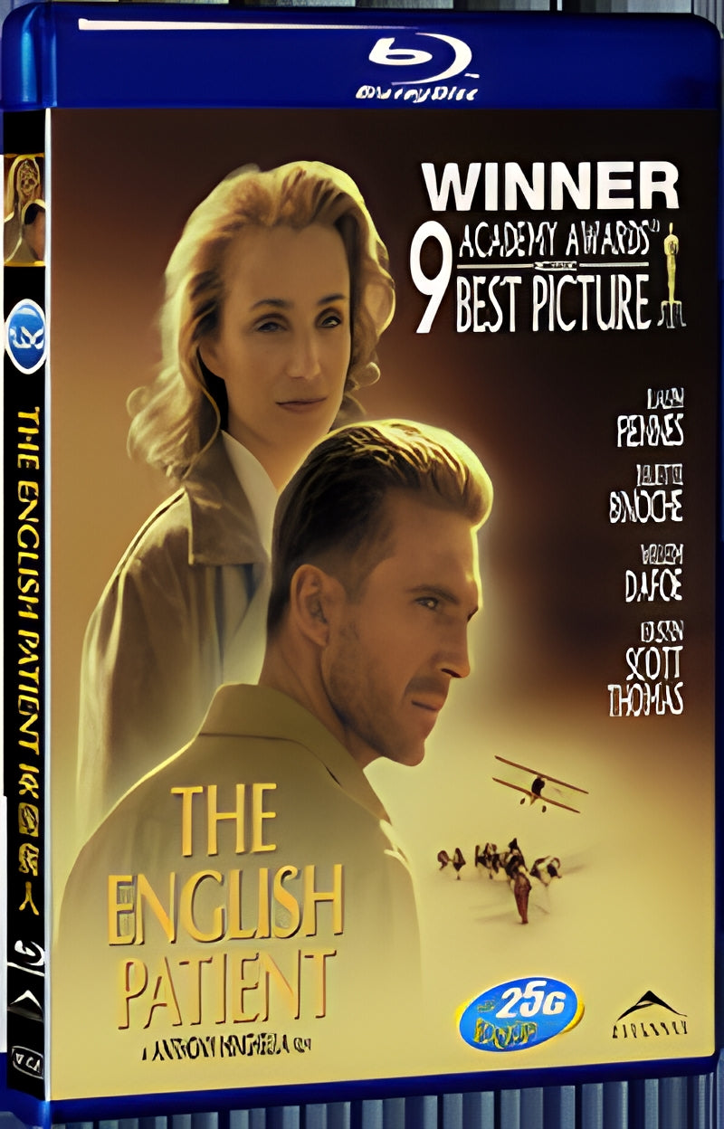 1996 The English Patient 1080P for Gift 1-Disc All RegionPlay Seal Box Blu-ray