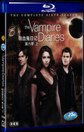 The Vampire Diaries Season 6 (2014) Movie 4-Disc Box Set for Gift Collection Blu-ray