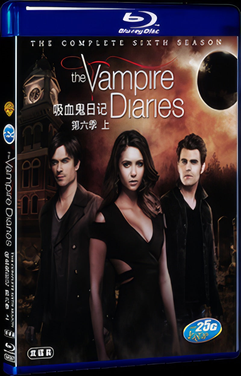 The Vampire Diaries Season 6 (2014) Movie 4-Disc Box Set for Gift Collection Blu-ray