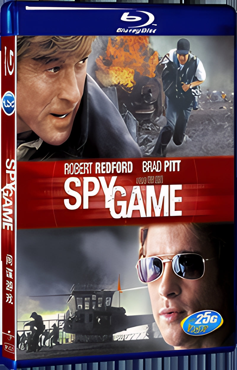 2001 Spy Game 1080P for Gift 1-Disc All RegionPlay Seal Box Blu-ray