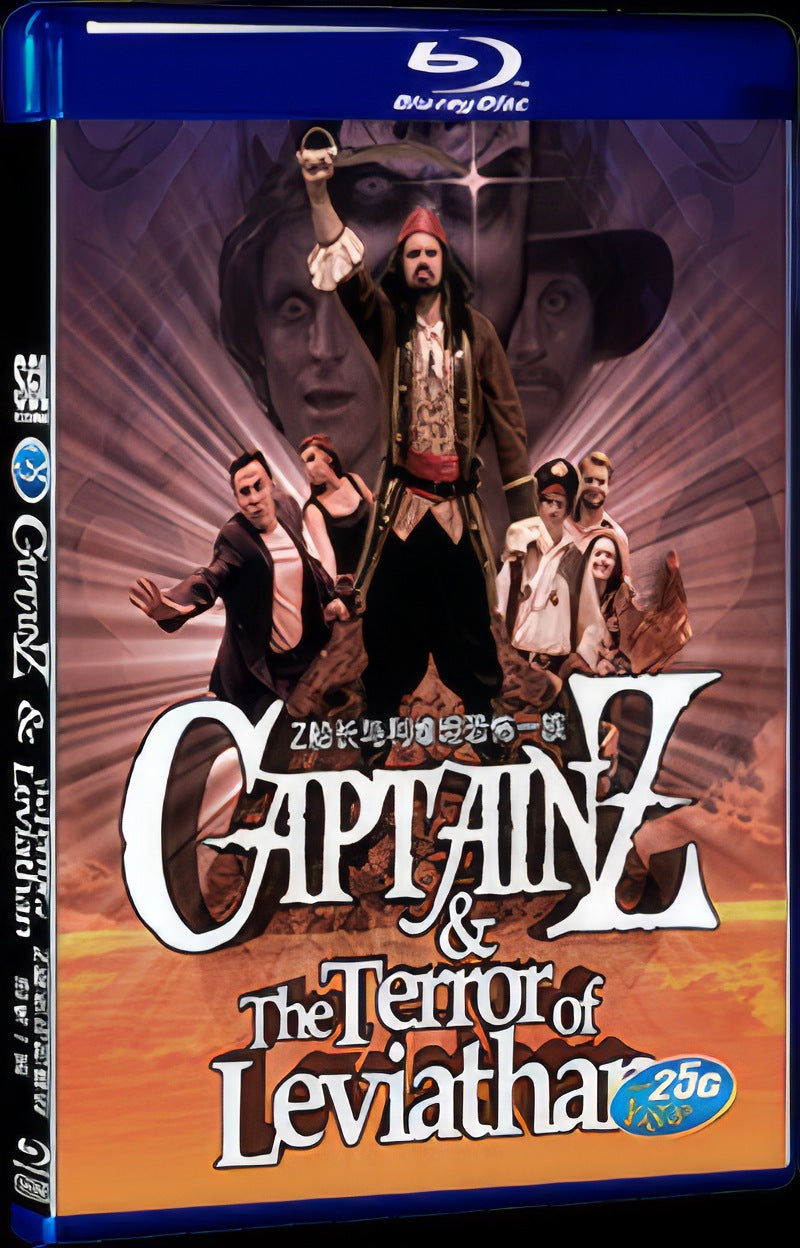 Captain Z & the Terror of Leviathan (2014) Movie 1-Disc Box Set for Gift Collection Blu-ray