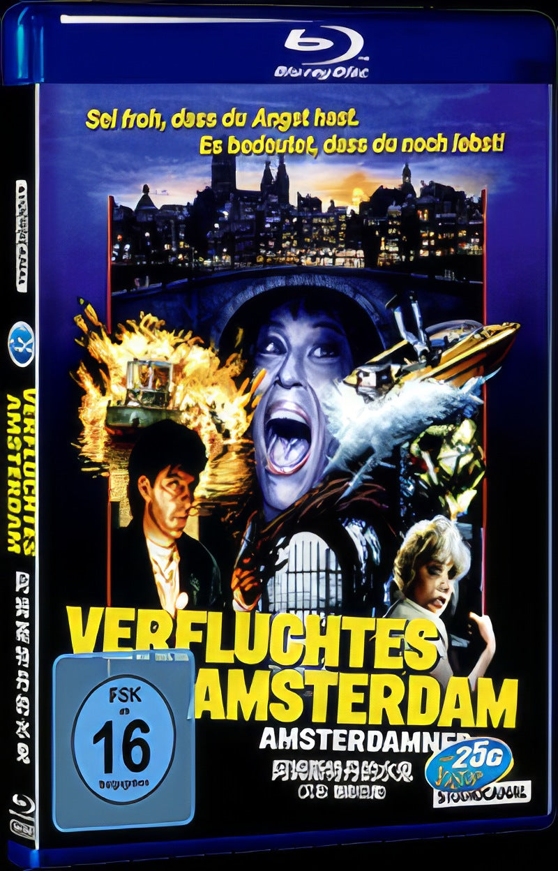 Amsterdamned (1988) Movie 1-Disc Box Set for Gift Collection Blu-ray