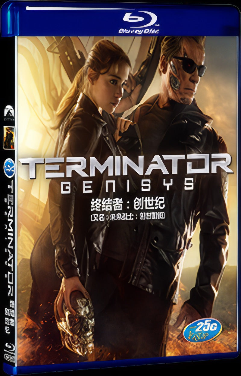 Terminator Genisys (2015) Movie 1-Disc Box Set for Gift Collection Blu-ray