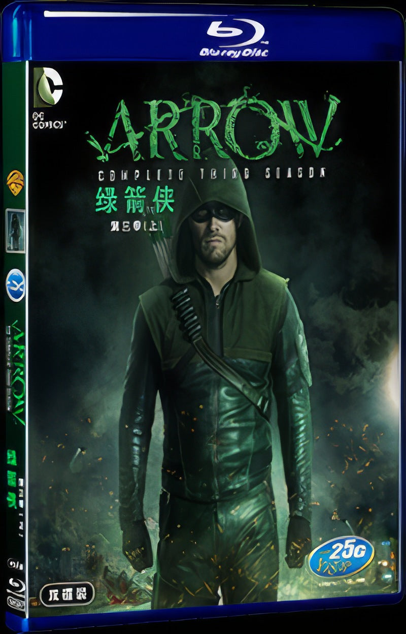 Arrow Season 3 (2014) Movie 4-Disc Box Set for Gift Collection Blu-ray