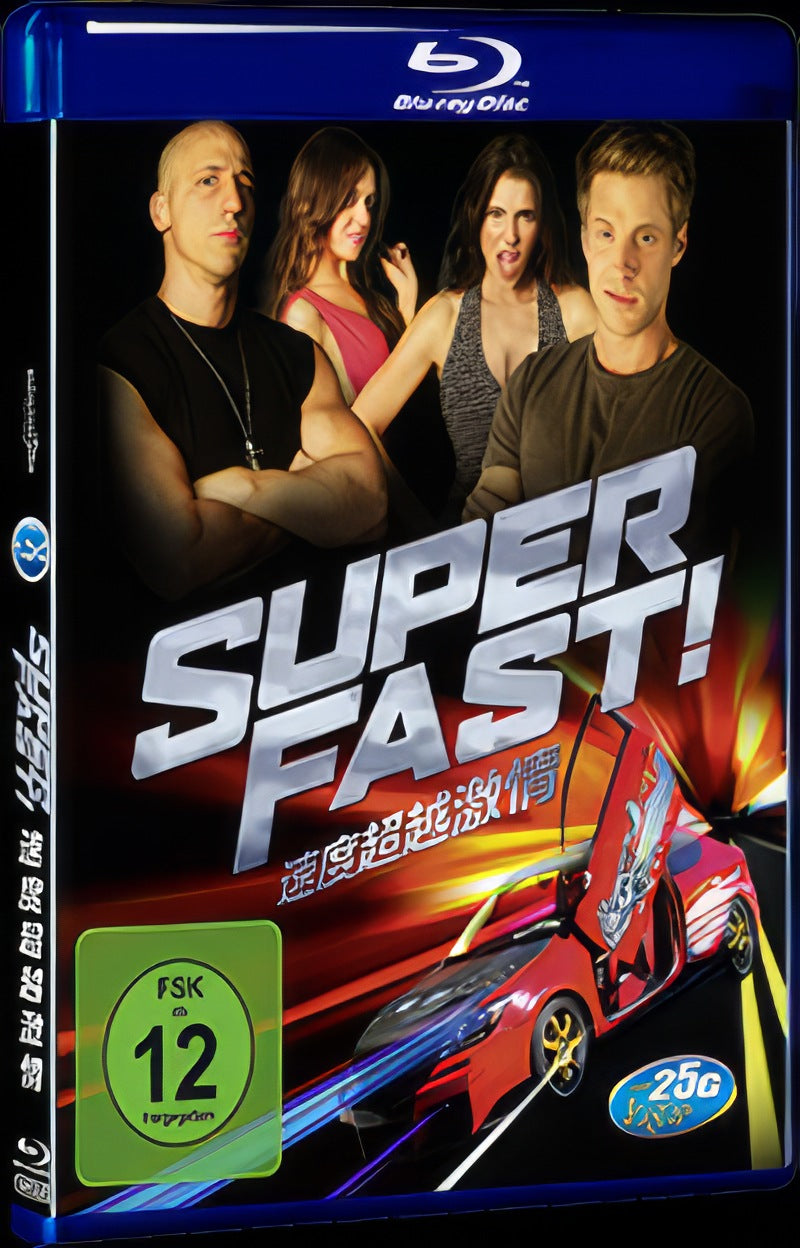 Superfast! (2015) Movie 1-Disc Box Set for Gift Collection Blu-ray