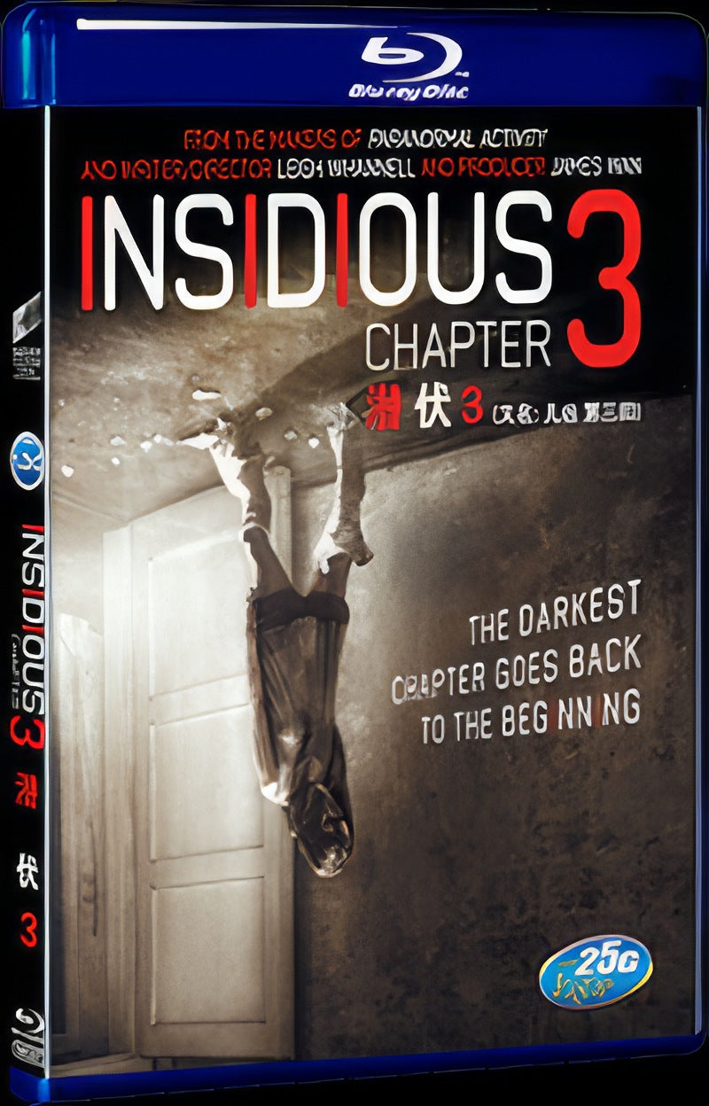 Insidious: Chapter 3 (2015) Movie 1-Disc Box Set for Gift Collection Blu-ray