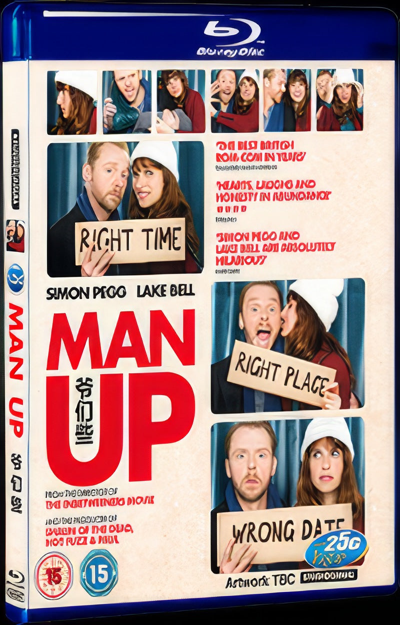 Man Up (2015) Movie 1-Disc Box Set for Gift Collection Blu-ray