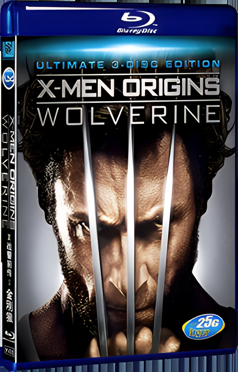 2009 X-Men Origins: Wolverine 1080P for Gift 1-Disc All RegionPlay Seal Box Blu-ray