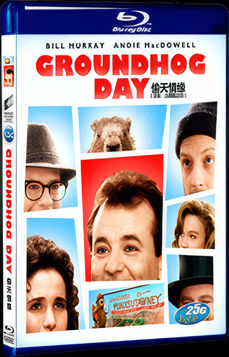 Groundhog Day (1993) Movie 1-Disc Box Set for Gift Collection Blu-ray