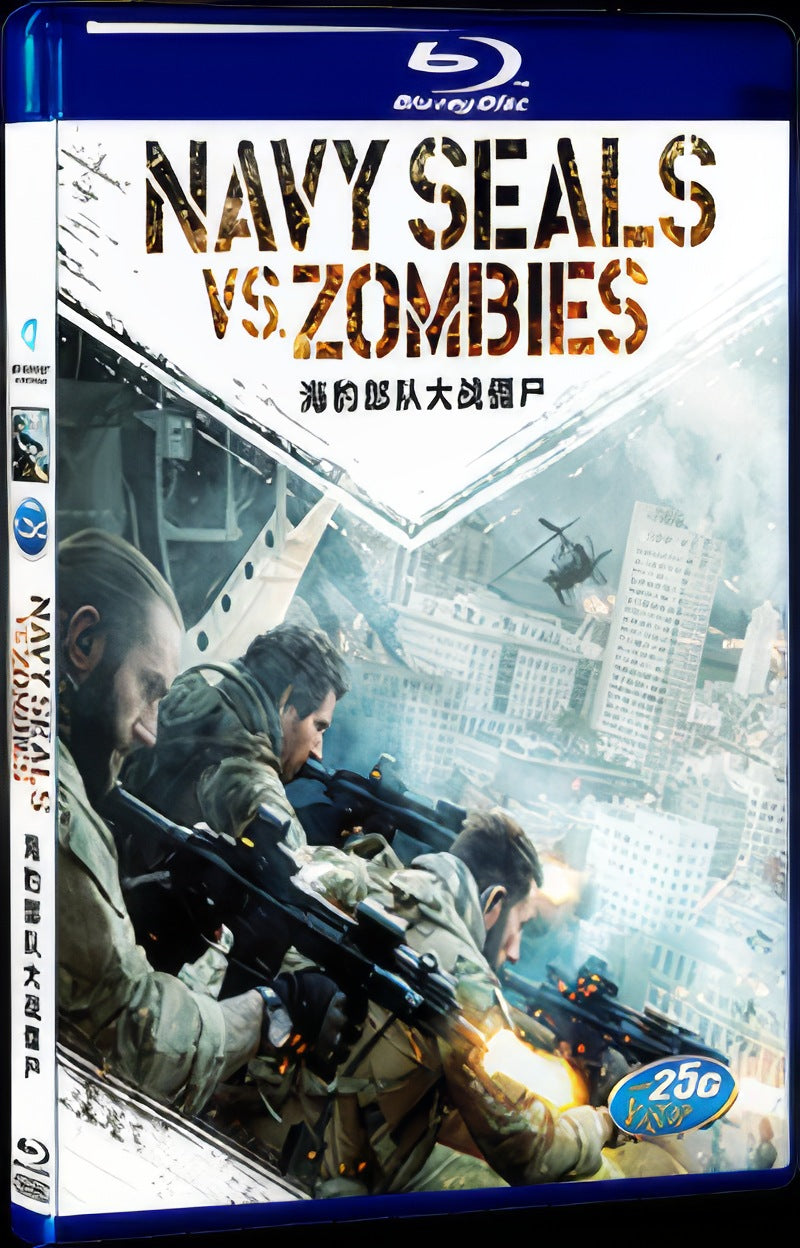 Navy Seals vs. Zombies (2015) Movie 1-Disc Box Set for Gift Collection Blu-ray