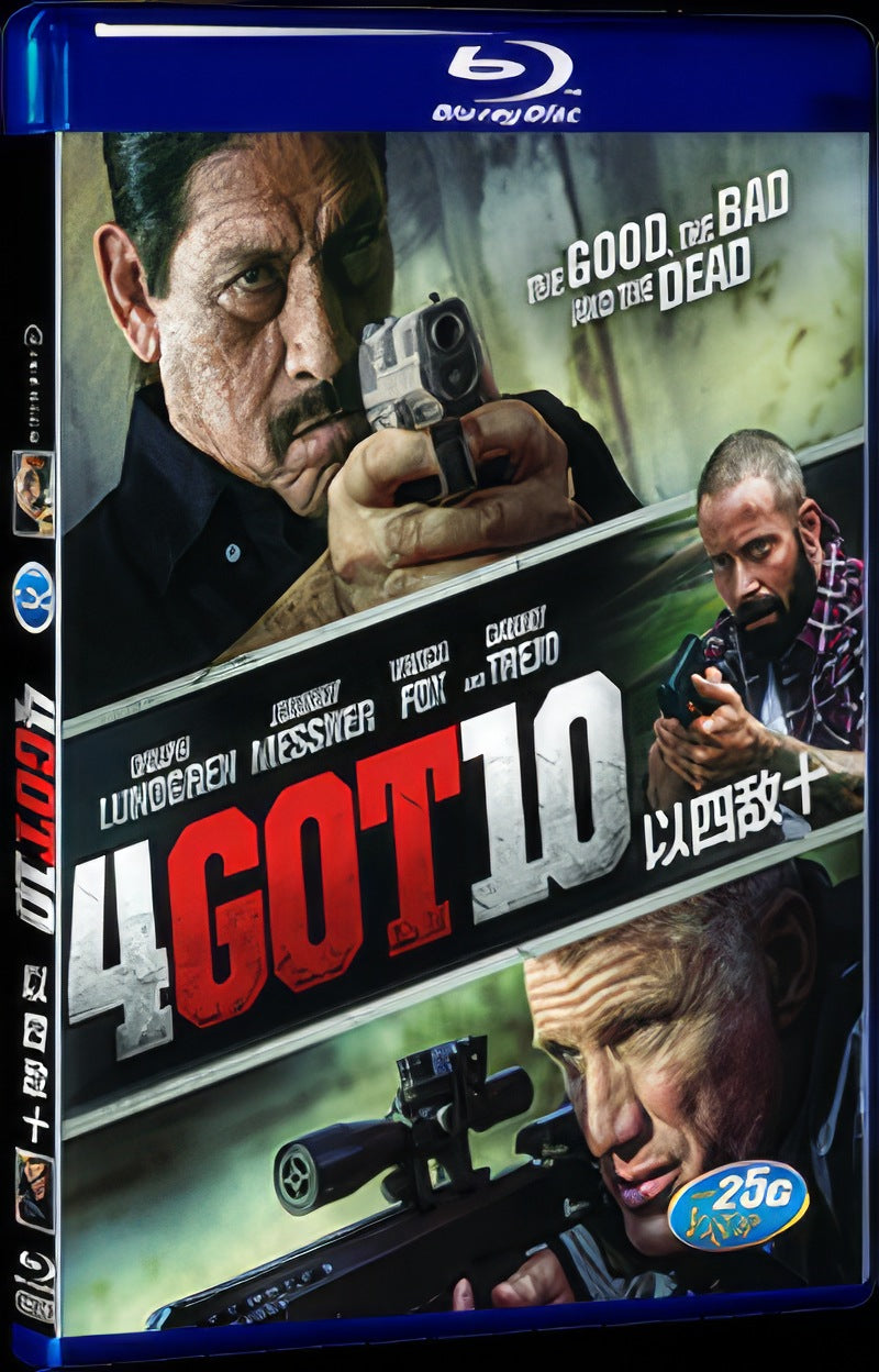 4Got10 (2015) Movie 1-Disc Box Set for Gift Collection Blu-ray