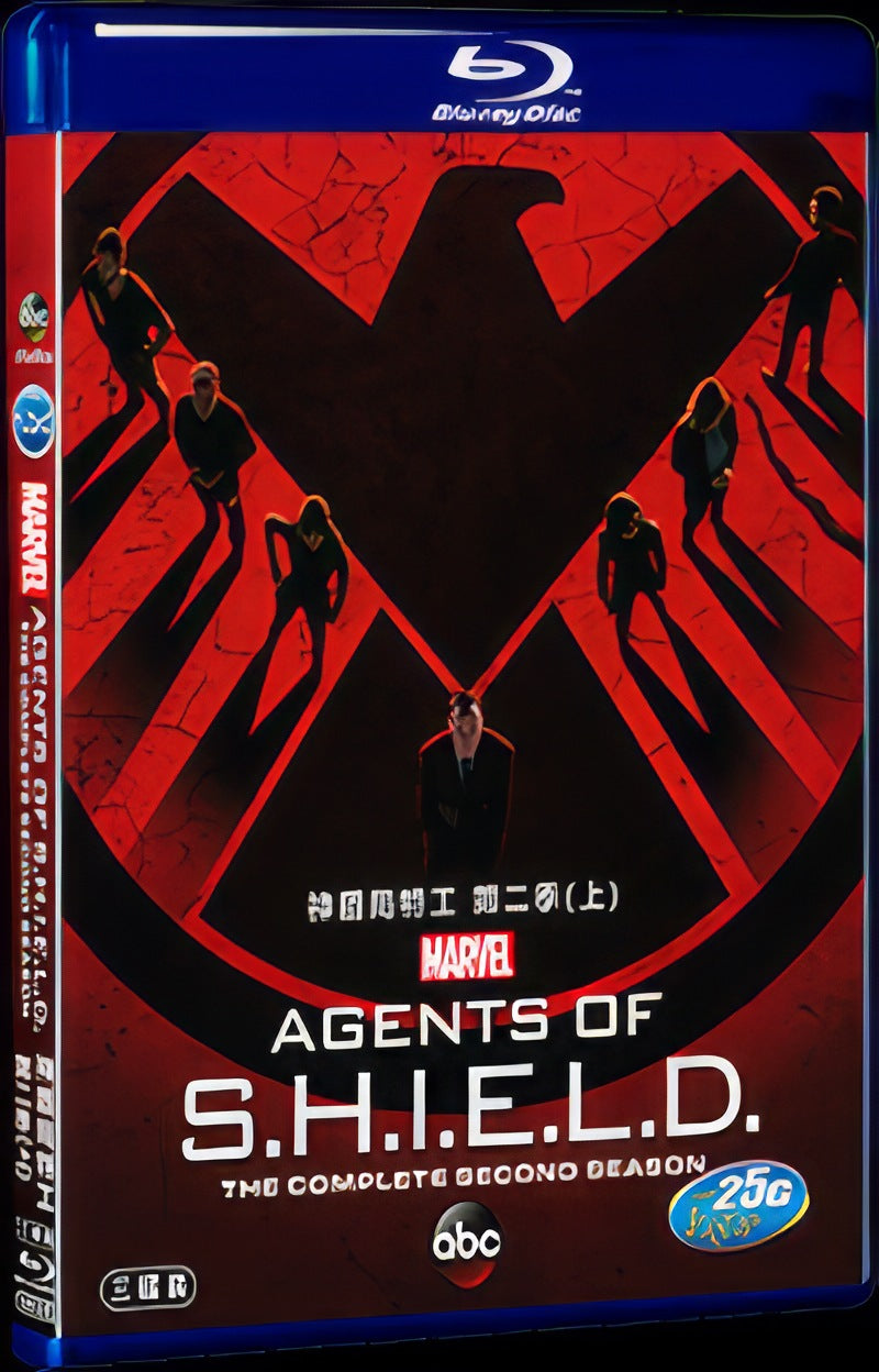 Agents of S.H.I.E.L.D. Season 2 (2014) Movie 5-Disc Box Set for Gift Collection Blu-ray