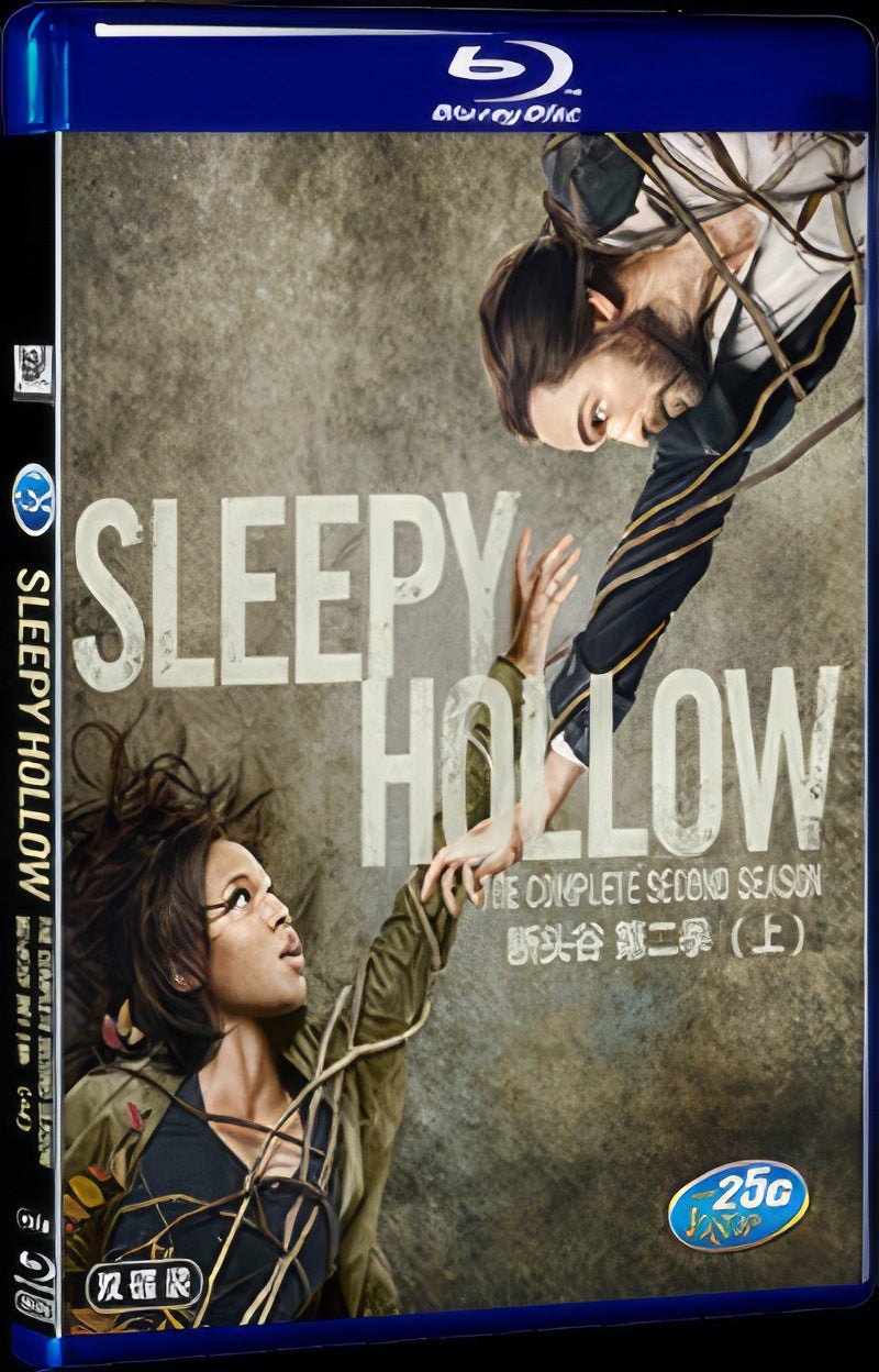 Sleepy Hollow Season 2 (2014) Movie 4-Disc Box Set for Gift Collection Blu-ray