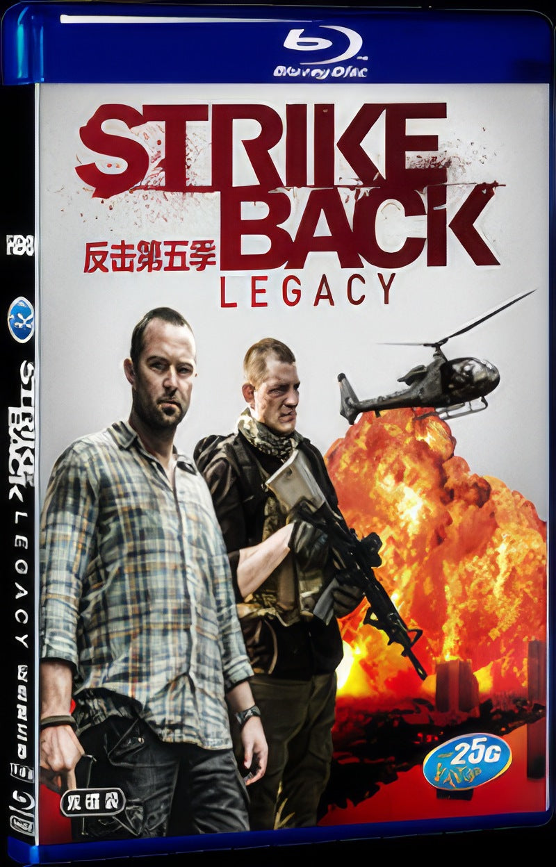Strike Back S05 (2015) Movie 2-Disc Box Set for Gift Collection Blu-ray
