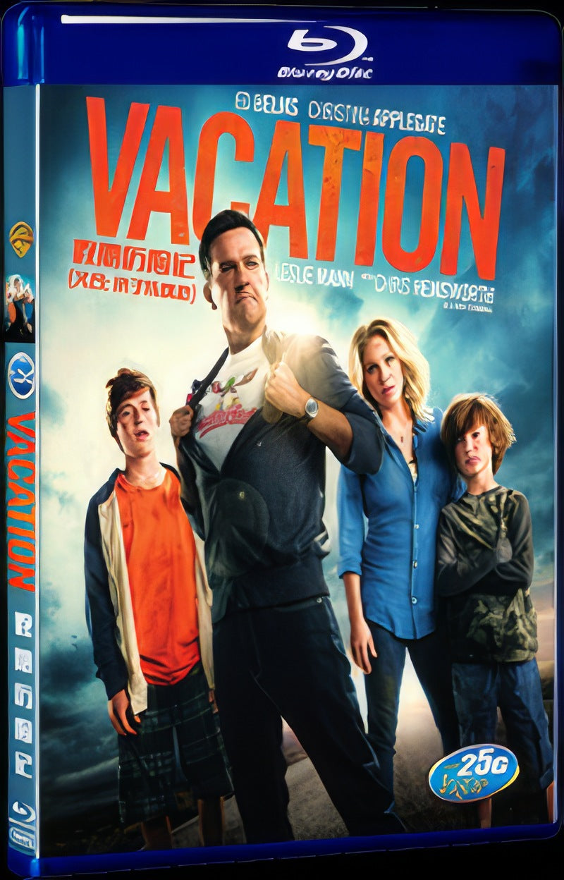 Vacation (2015) Movie 1-Disc Box Set for Gift Collection Blu-ray