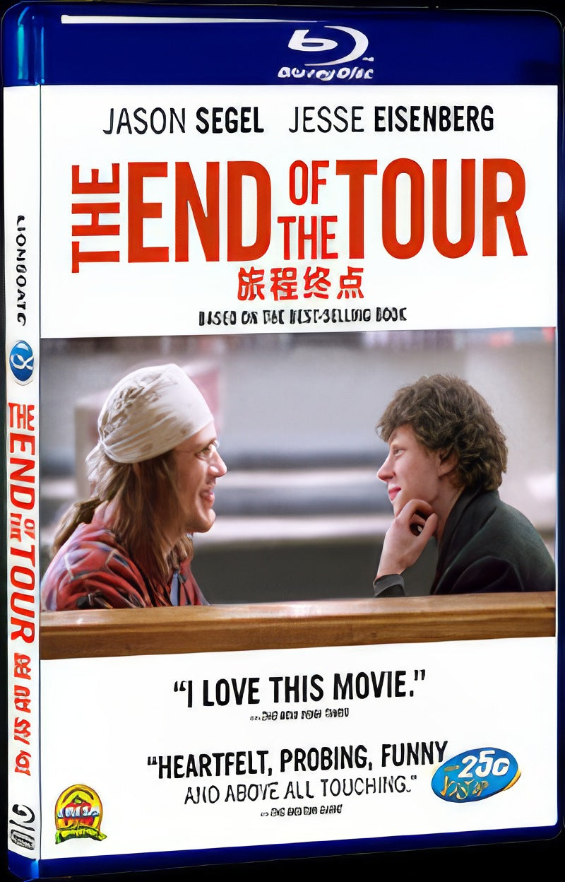 The End of the Tour (2015) Movie 1-Disc Box Set for Gift Collection Blu-ray