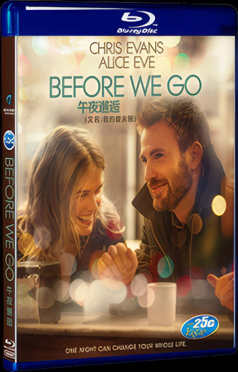Before We Go (2014) Movie 1-Disc Box Set for Gift Collection Blu-ray