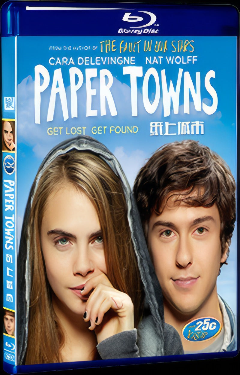 Paper Towns (2015) Movie 1-Disc Box Set for Gift Collection Blu-ray