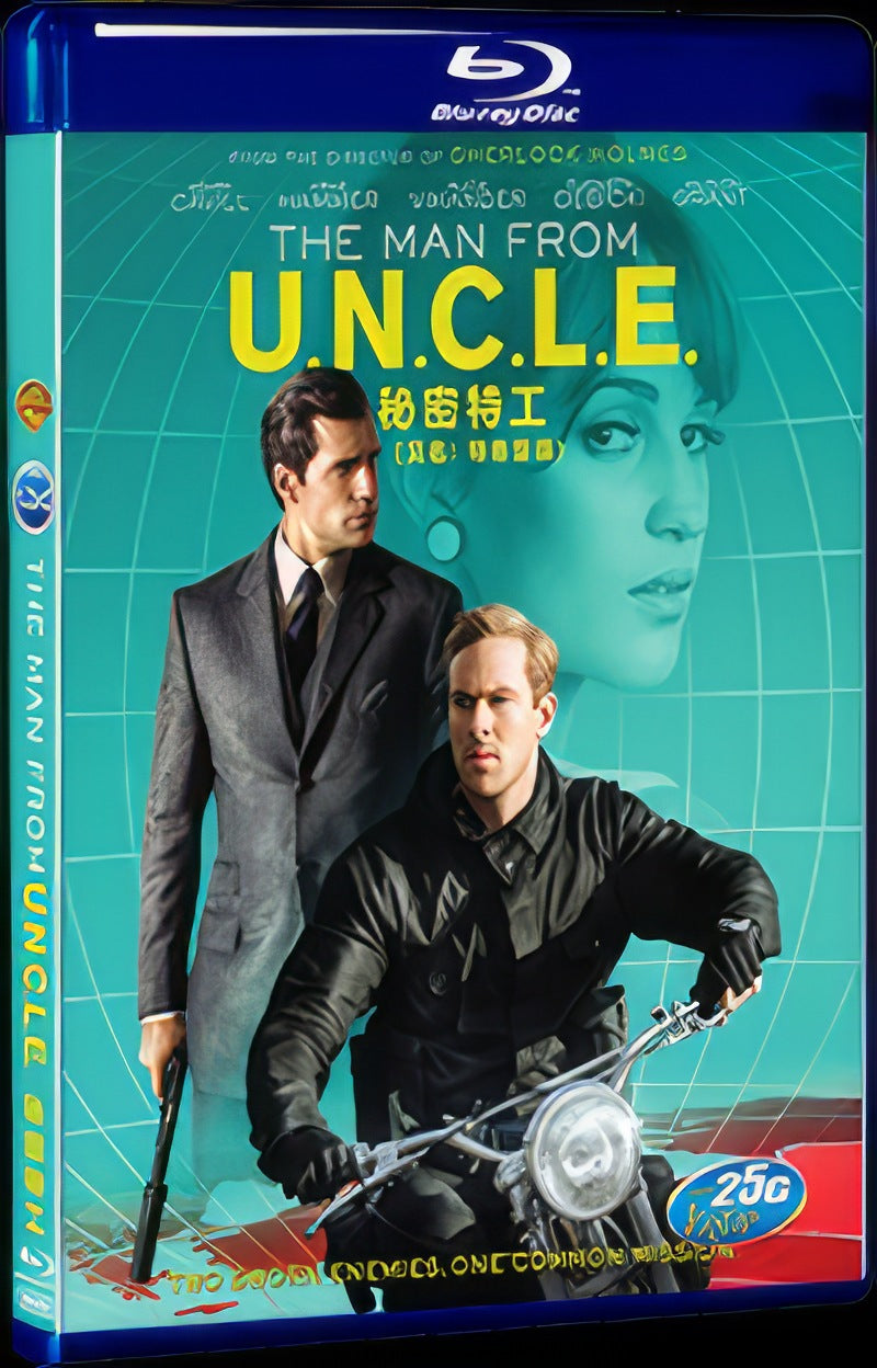 The Man from U.N.C.L.E. (2015) Movie 1-Disc Box Set for Gift Collection Blu-ray