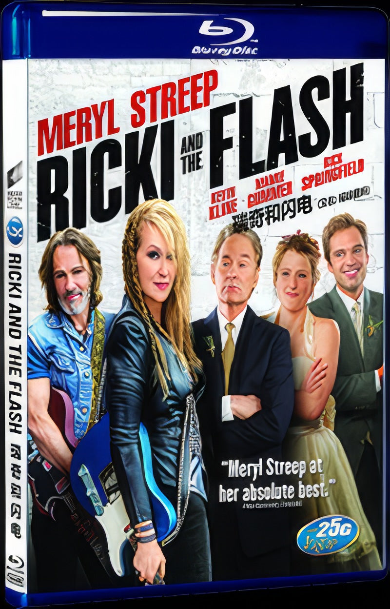 Ricki and the Flash (2015) Movie 1-Disc Box Set for Gift Collection Blu-ray