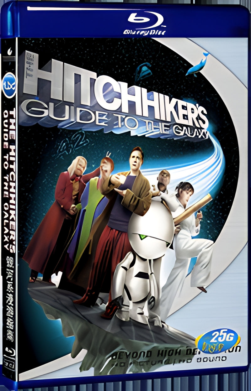 2005 The Hitchhiker s Guide to the Galaxy 1080P for Gift 1-Disc All RegionPlay Seal Box Blu-ray