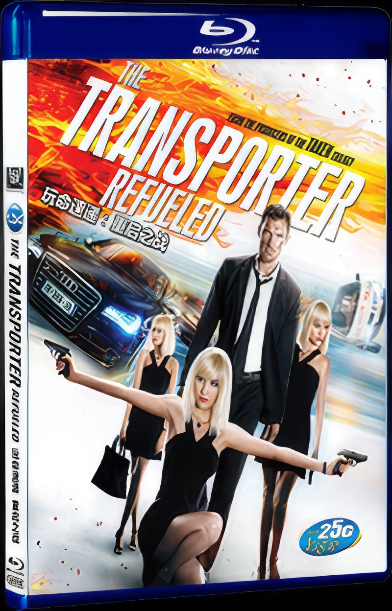 The Transporter Refueled (2015) Movie 1-Disc Box Set for Gift Collection Blu-ray