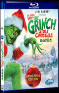 How the Grinch Stole Christmas (2000) Movie 1-Disc Box Set for Gift Collection Blu-ray