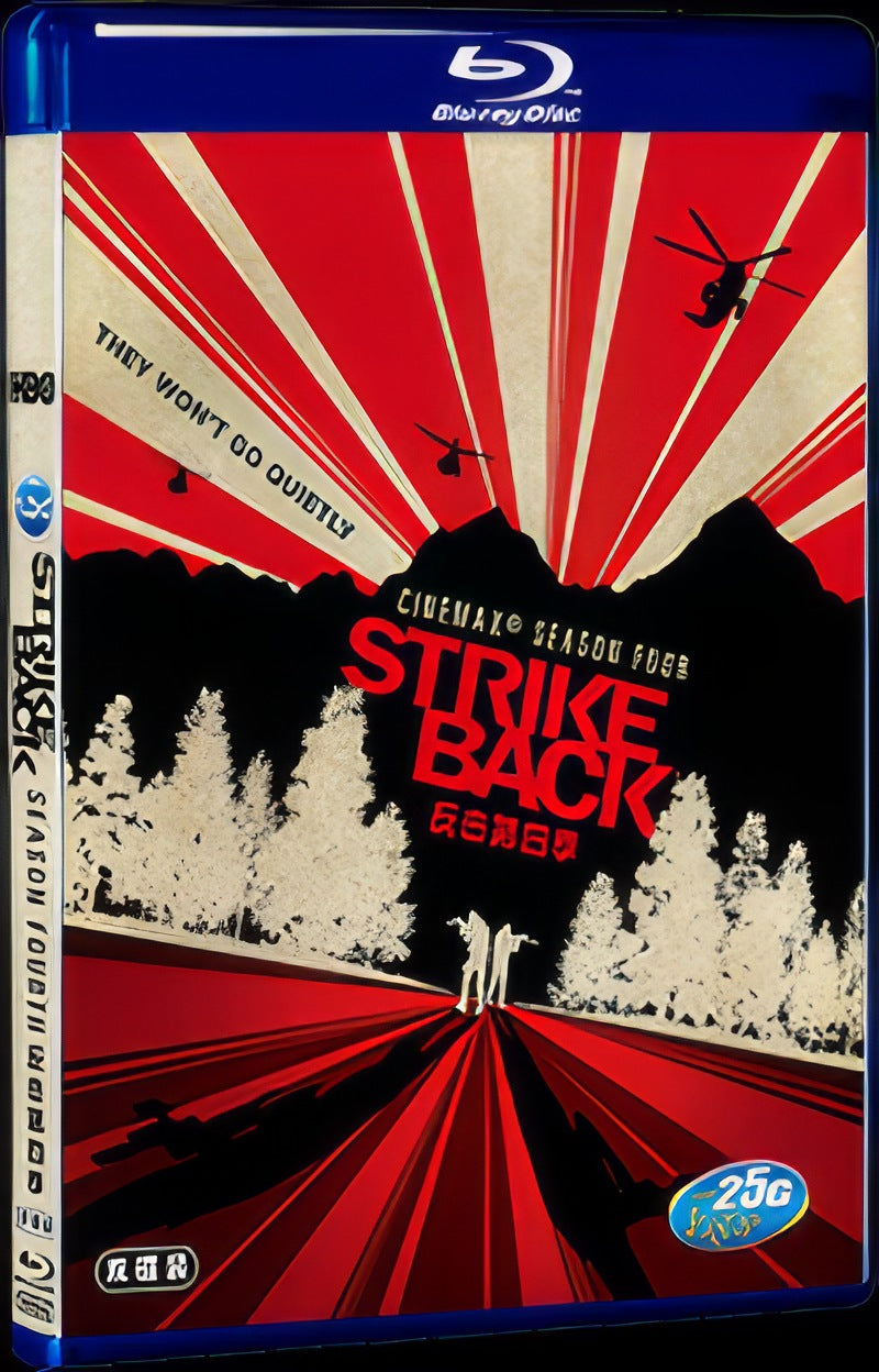 Strike Back Season 4 (2013) Movie 2-Disc Box Set for Gift Collection Blu-ray