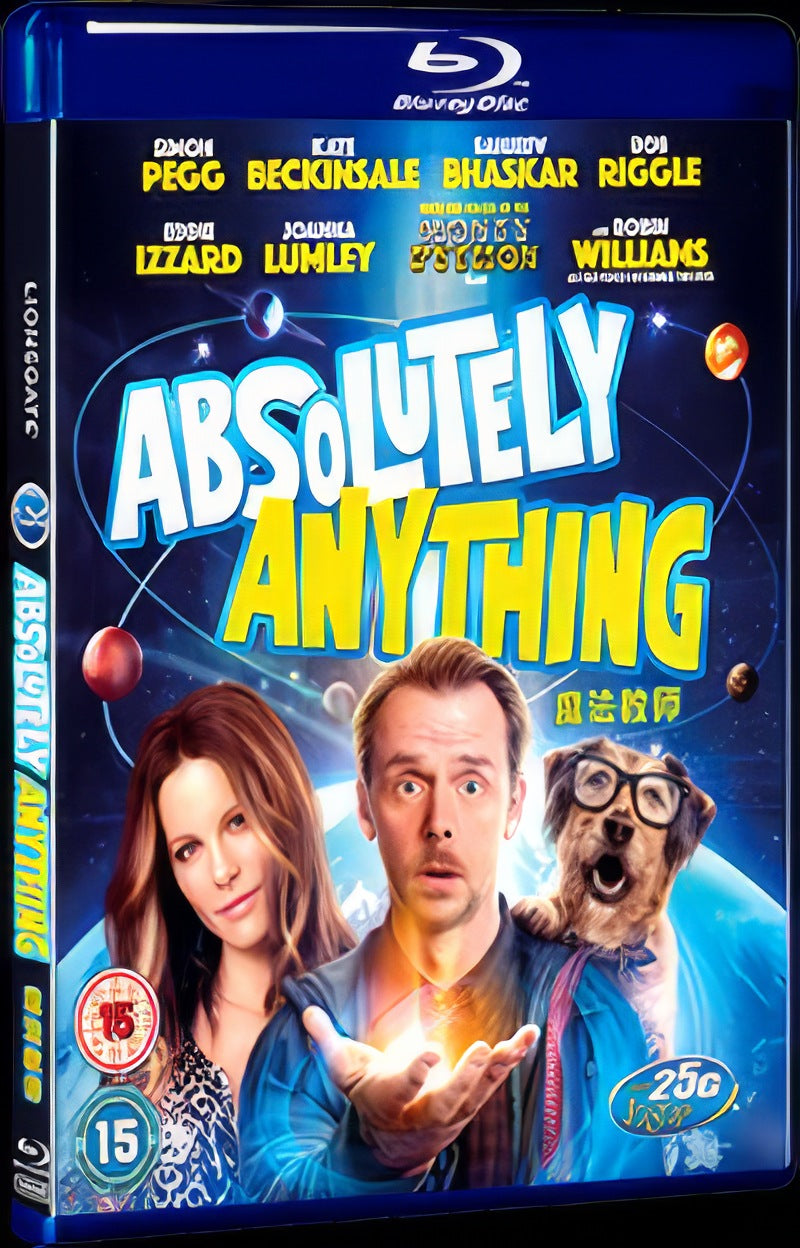 Absolutely Anything (2015) Movie 1-Disc Box Set for Gift Collection Blu-ray
