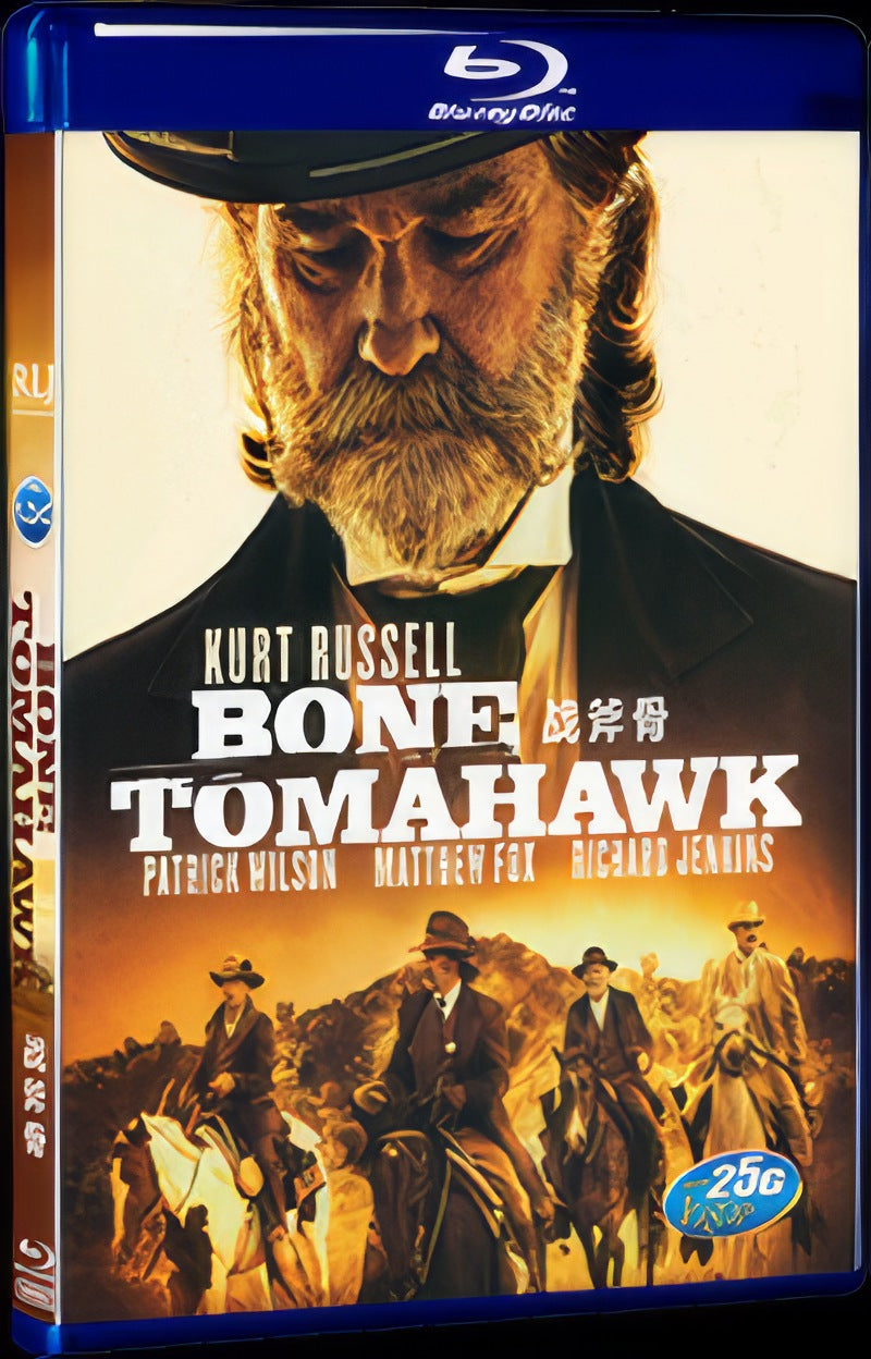 Bone Tomahawk (2015) Movie 1-Disc Box Set for Gift Collection Blu-ray