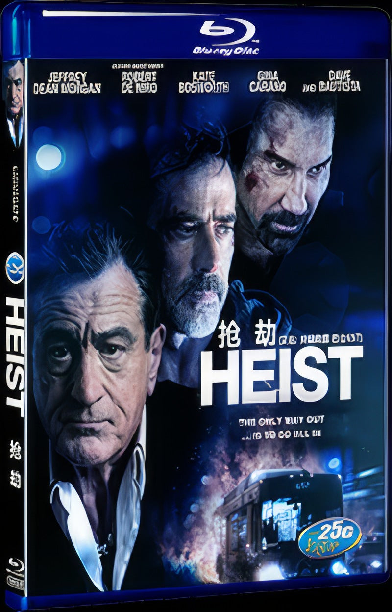Heist (2015) Movie 1-Disc Box Set for Gift Collection Blu-ray