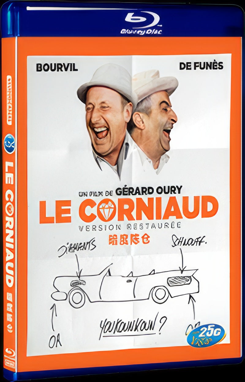 Le corniaud (1965) Movie 1-Disc Box Set for Gift Collection Blu-ray