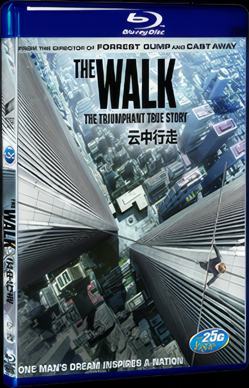 The Walk (2015) Movie 1-Disc Box Set for Gift Collection Blu-ray