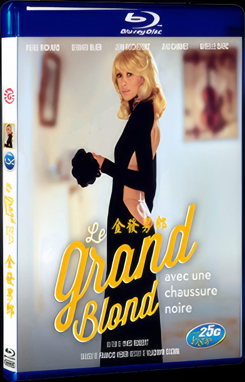 Le grand blond avec une chaussure noire (1972) Movie 1-Disc Box Set for Gift Collection Blu-ray