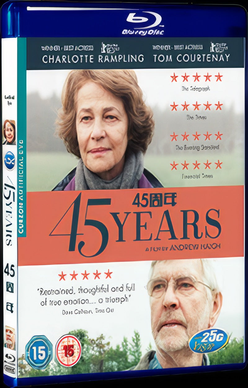 45 Years (2015) Movie 1-Disc Box Set for Gift Collection Blu-ray