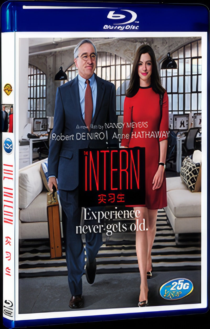 The Intern (2015) Movie 1-Disc Box Set for Gift Collection Blu-ray