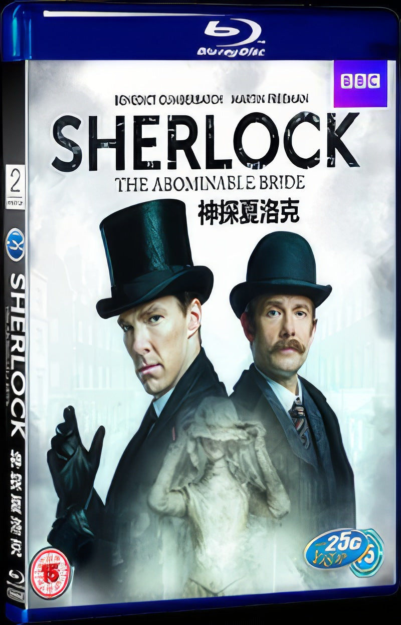 Sherlock: The Abominable Bride (2016) Movie 1-Disc Box Set for Gift Collection Blu-ray