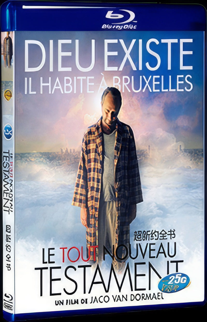 Le tout nouveau testament (2015) Movie 1-Disc Box Set for Gift Collection Blu-ray