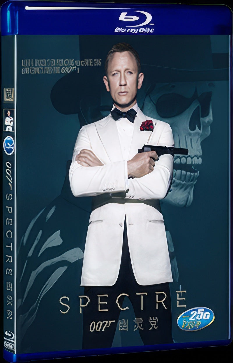 Spectre (2015) Movie 1-Disc Box Set for Gift Collection Blu-ray