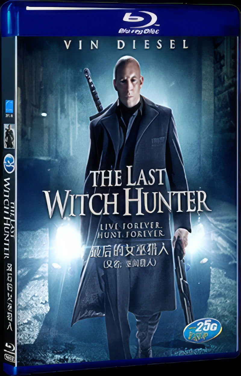 The Last Witch Hunter (2015) Movie 1-Disc Box Set for Gift Collection Blu-ray