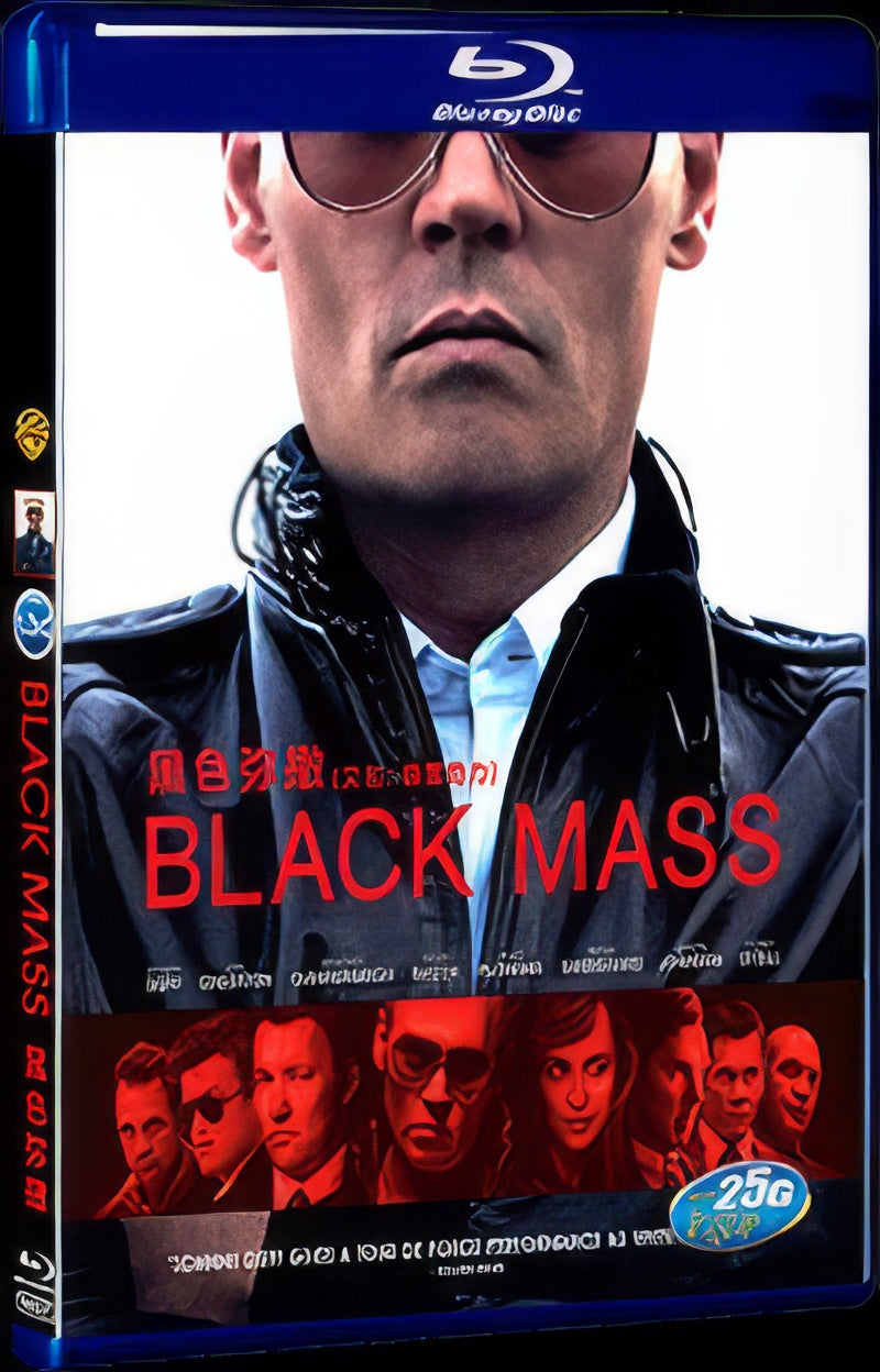 Black Mass (2015) Movie 1-Disc Box Set for Gift Collection Blu-ray