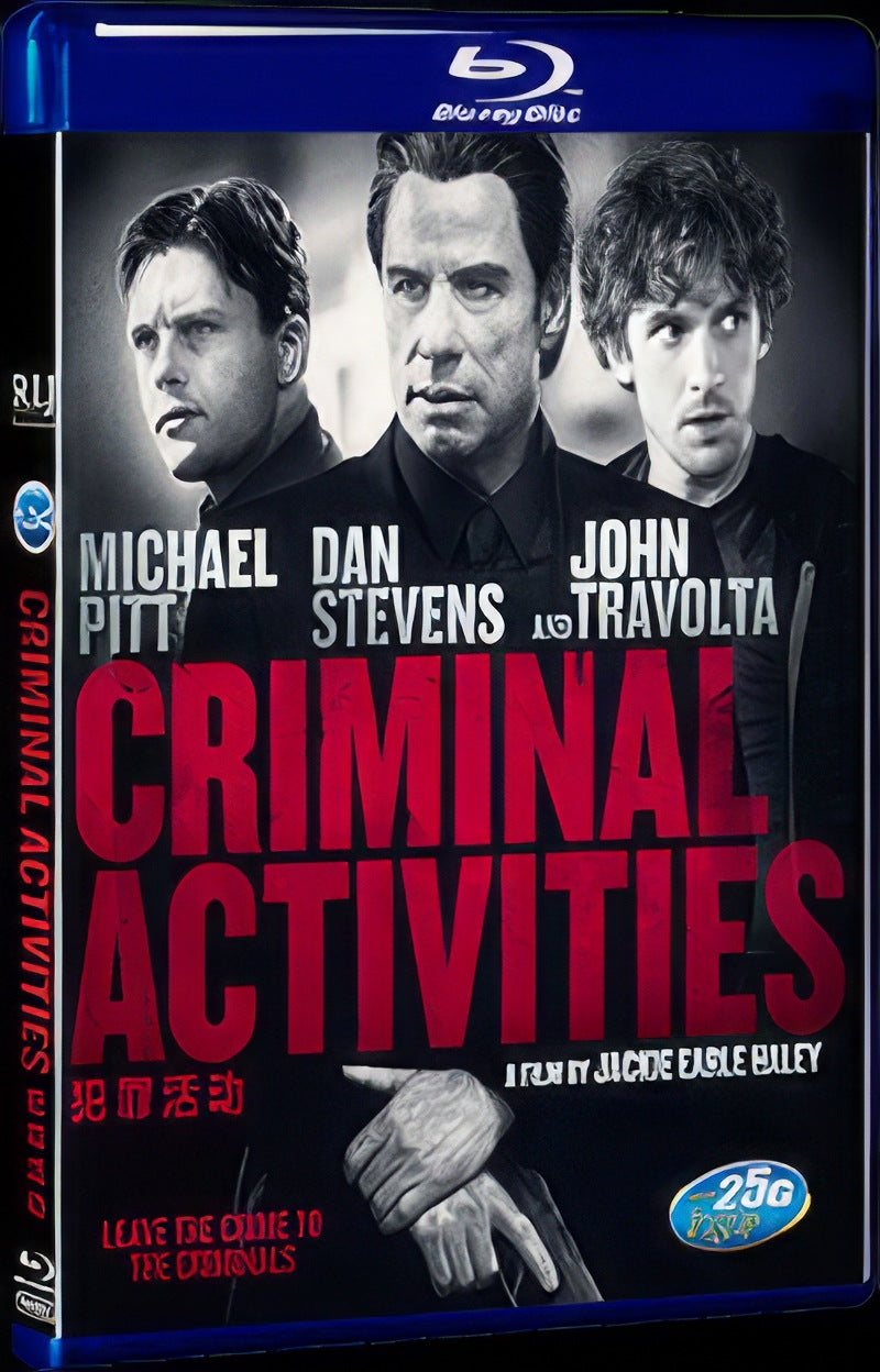 Criminal Activities (2015) Movie 1-Disc Box Set for Gift Collection Blu-ray